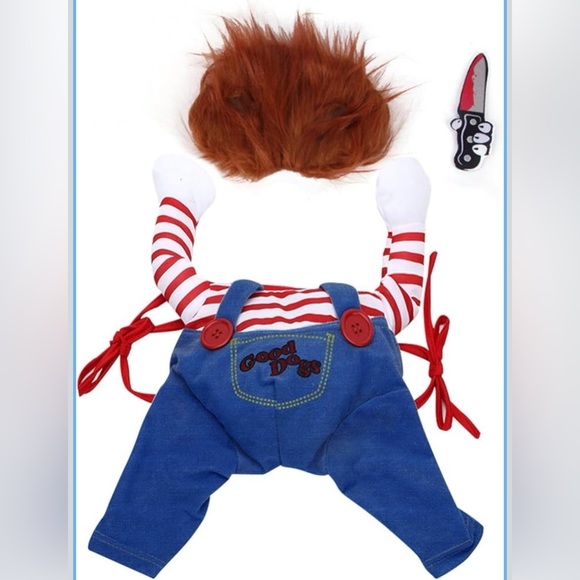 Chucky doll Dog Costume Size - XL - Picture 3 of 3